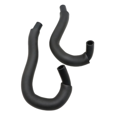 Fits For 2000-2004 Nissan Frontier Xterra 3.3L 2.4L 2Pcs Black Heater Hose Kit