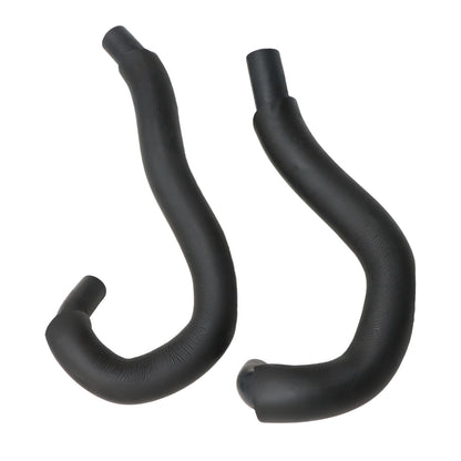 Fits For 2000-2004 Nissan Frontier Xterra 3.3L 2.4L 2Pcs Black Heater Hose Kit