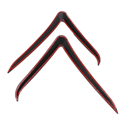 Front Black Bumper Fog Lamp Wind Knife Spoiler For 20 26 Tesla Model Y Juniper