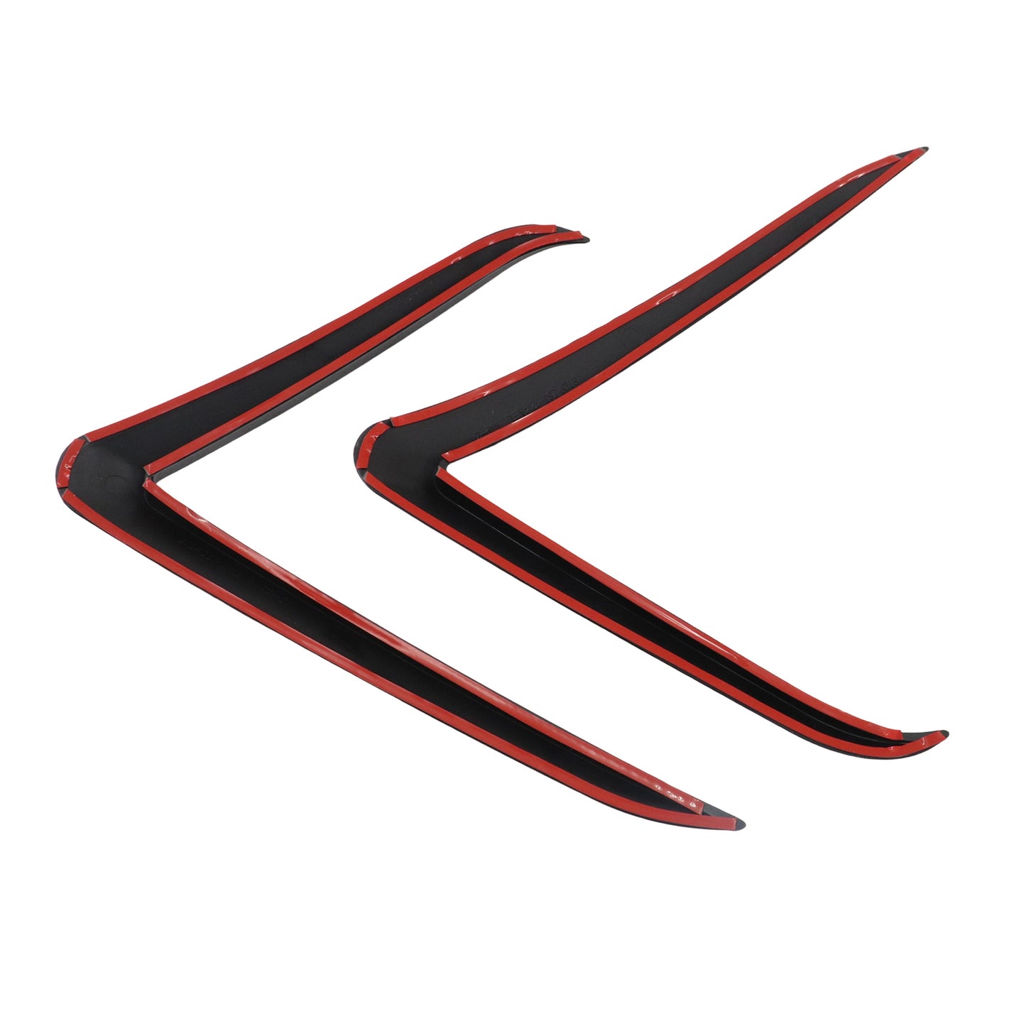 Front Black Bumper Fog Lamp Wind Knife Spoiler For 20 26 Tesla Model Y Juniper