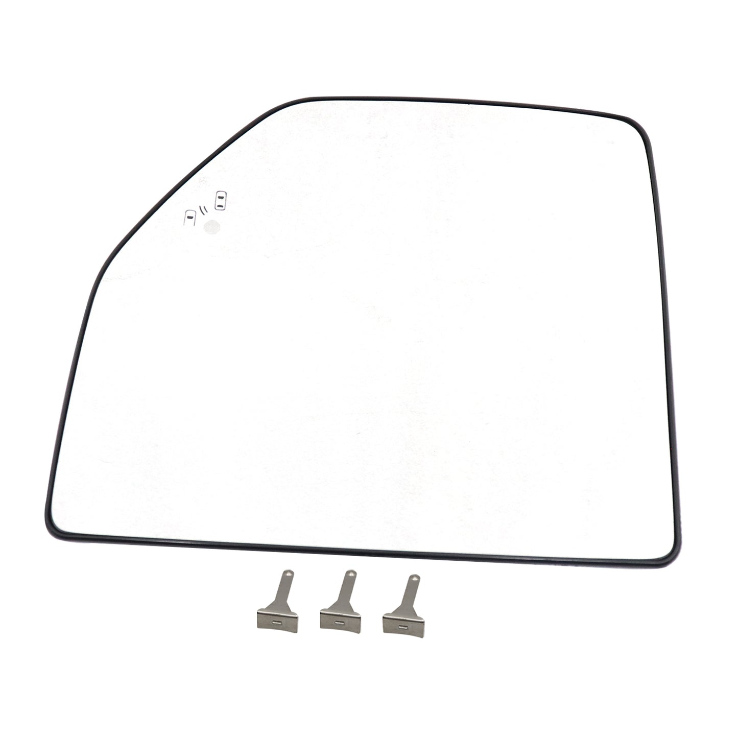 Fits Ford F150 Pickup Truck 2021-2025 Left Driver Side Towing Mirror Glass BSD