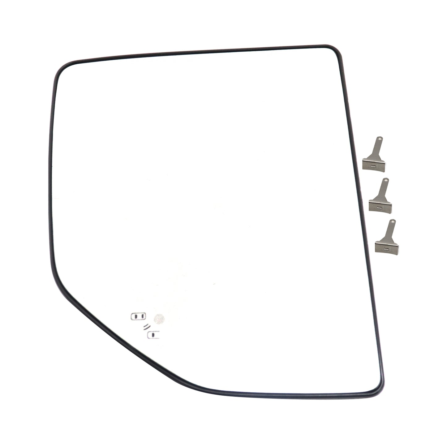 Fits Ford F150 Pickup Truck 2021-2025 Left Driver Side Towing Mirror Glass BSD