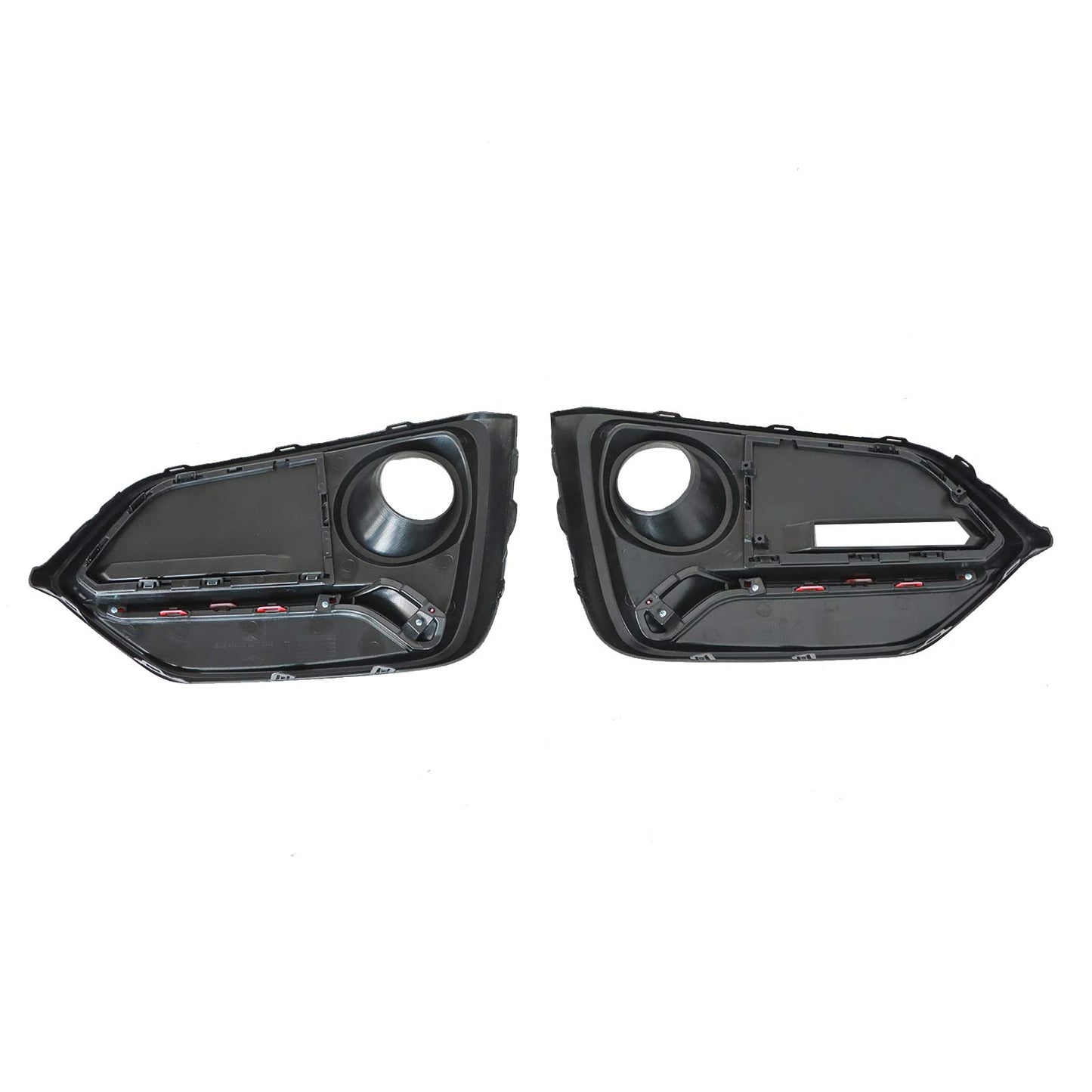 Fog Light Garnish Cover Set Front Rear fit 2017-2021 Honda Civic Hatchback