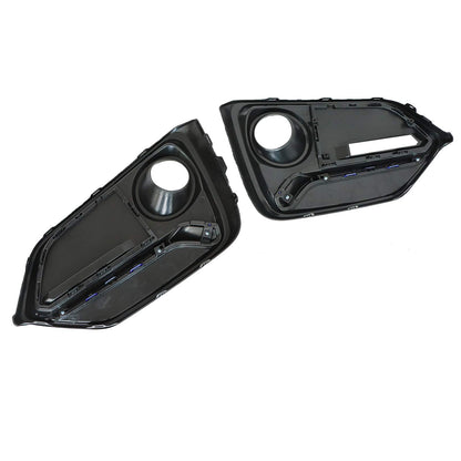 For Honda Civic Hatchback 2017-2021 Front+Rear Bumper Fog Light Garnish Covers