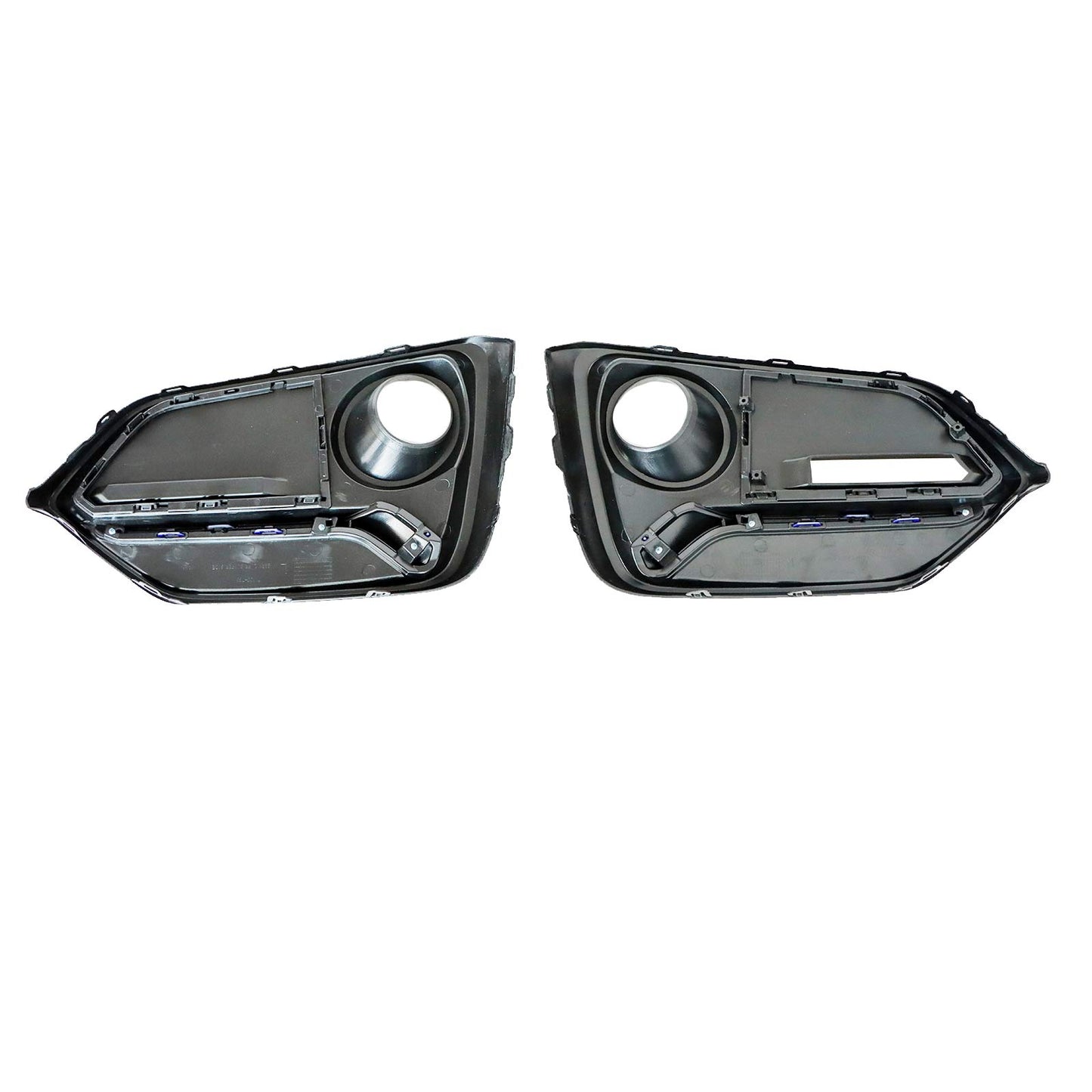 For Honda Civic Hatchback 2017-2021 Front+Rear Bumper Fog Light Garnish Covers