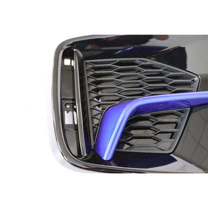 For Honda Civic Hatchback 2017-2021 Front+Rear Bumper Fog Light Garnish Covers