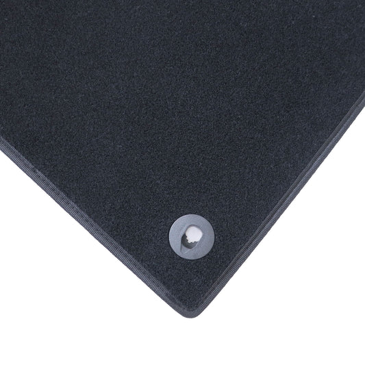 New For 2017-2021 Kia Niro Front & Rear Velour Floor Mats Carpet Black 4PCS