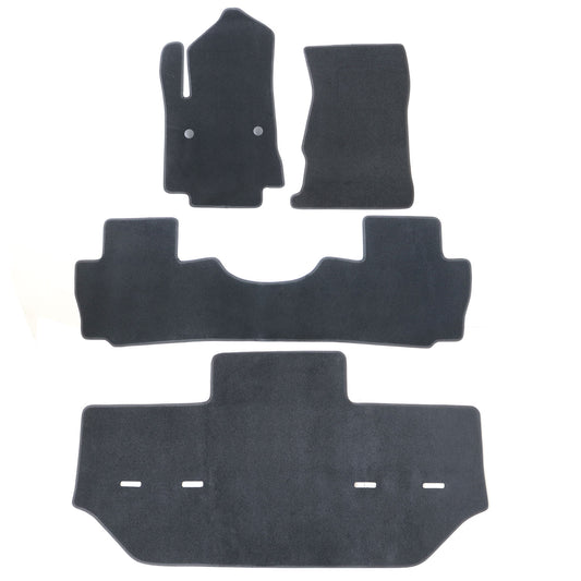 4Pcs Fits Cadillac Escalade ESV 2015-2020 Front & Rear Floor Mats Carpet Velour