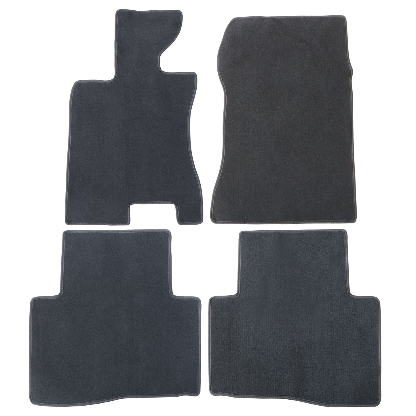 4Pcs For Acura RLX 2014-2020 Front & Rear Floor Mats Carpet Replacement Velour