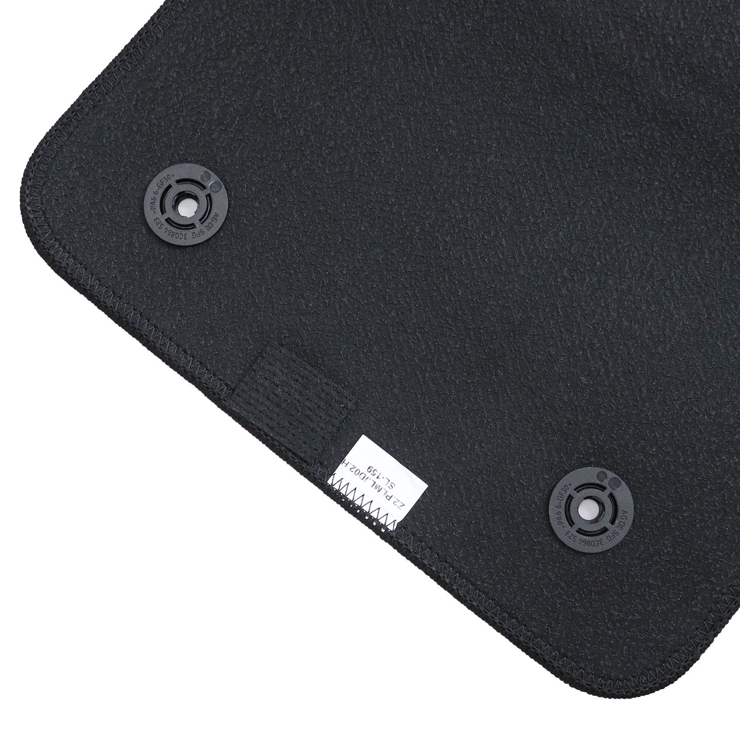 For Porsche Panamera 2017-2024 Front & Rear Floor Mats Carpet Replacement Velour