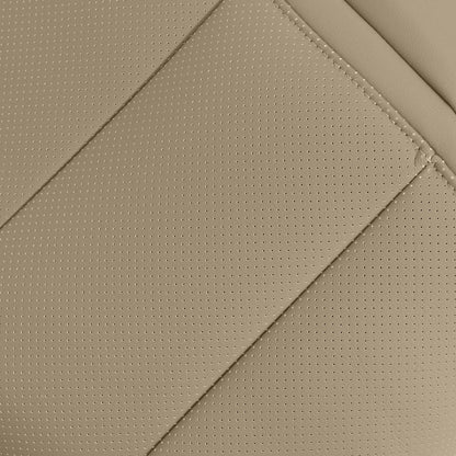 Passenger Bottom Leather Seat Cover Parchment Tan Fits 2009-2014 Acura TL Base