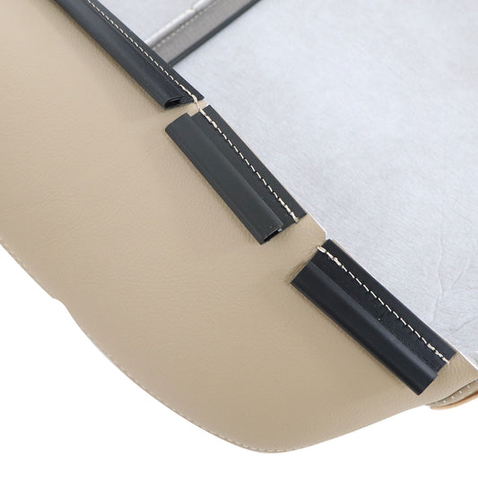 Passenger Bottom Leather Seat Cover Parchment Tan Fits 2009-2014 Acura TL Base