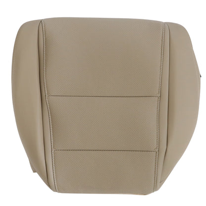 Passenger Bottom Leather Seat Cover Parchment Tan Fits 2009-2014 Acura TL Base
