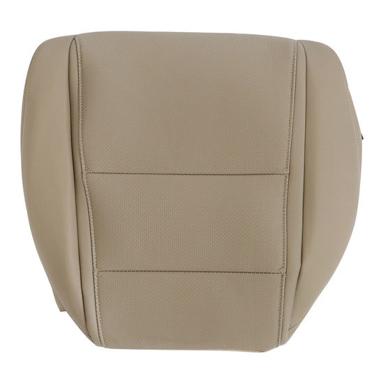 Passenger Bottom Leather Seat Cover Parchment Tan Fits 2009-2014 Acura TL Base