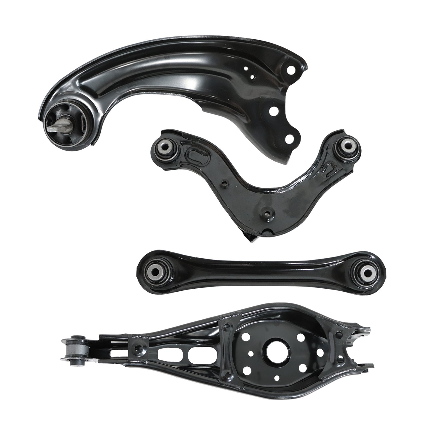 4 PCS For 22-2024 Honda Civic Rear Left Upper & Lower Control Arm 52355-T20-A00