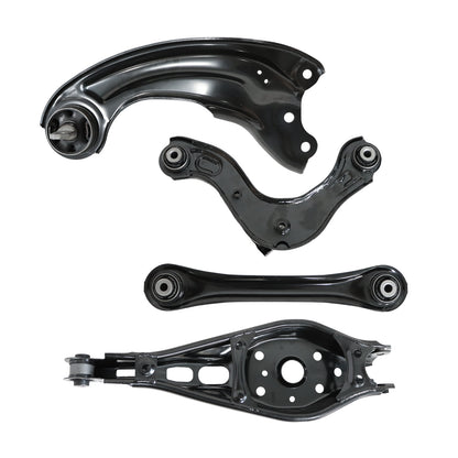 4 PCS For 22-2024 Honda Civic Rear Left Upper & Lower Control Arm 52355-T20-A00