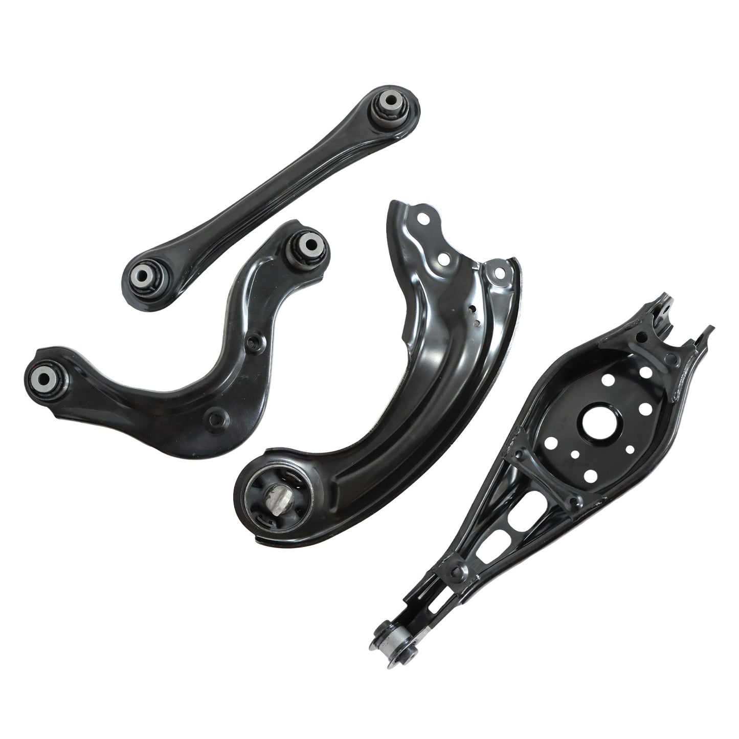 4 PCS For 22-2024 Honda Civic Rear Right Upper & Lower Control Arm 52350-T20-A00