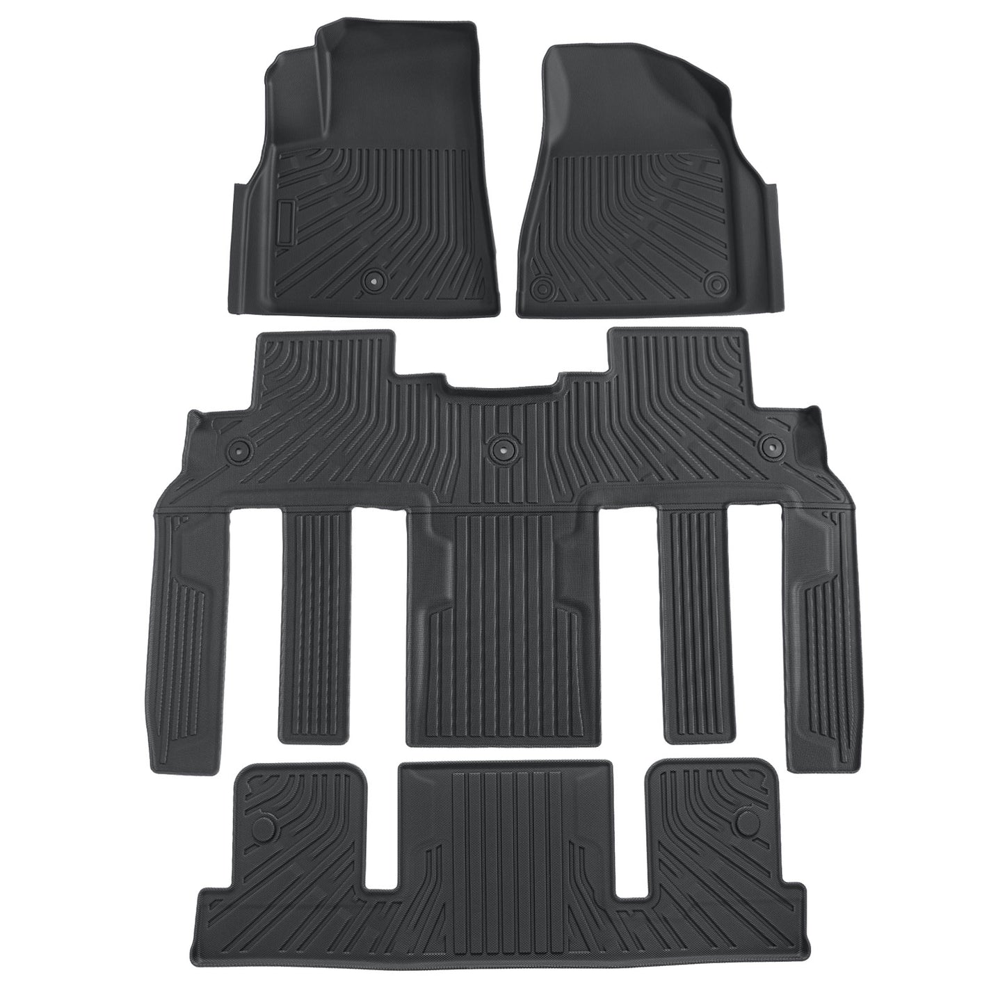 Floor Mats Liner For 2009 2010 2011 2012 2013 2014 2015 2016 2017 Chevy Traverse