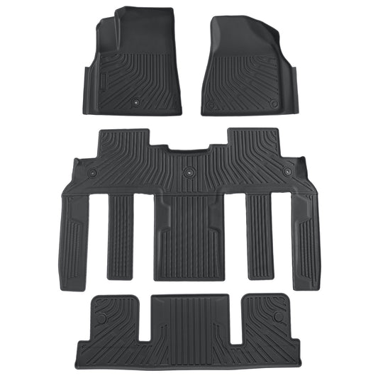 Floor Mats Liner For 2009 2010 2011 2012 2013 2014 2015 2016 2017 Chevy Traverse