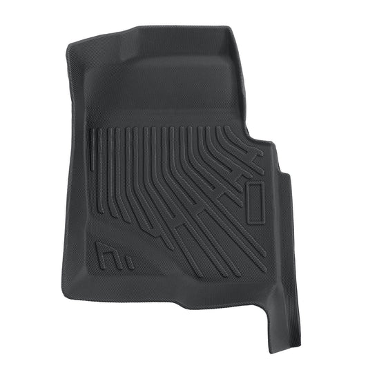 Floor Mats Liner Set For 2010-2014 Ford F-150 Super Crew Cab Front & Rear Black