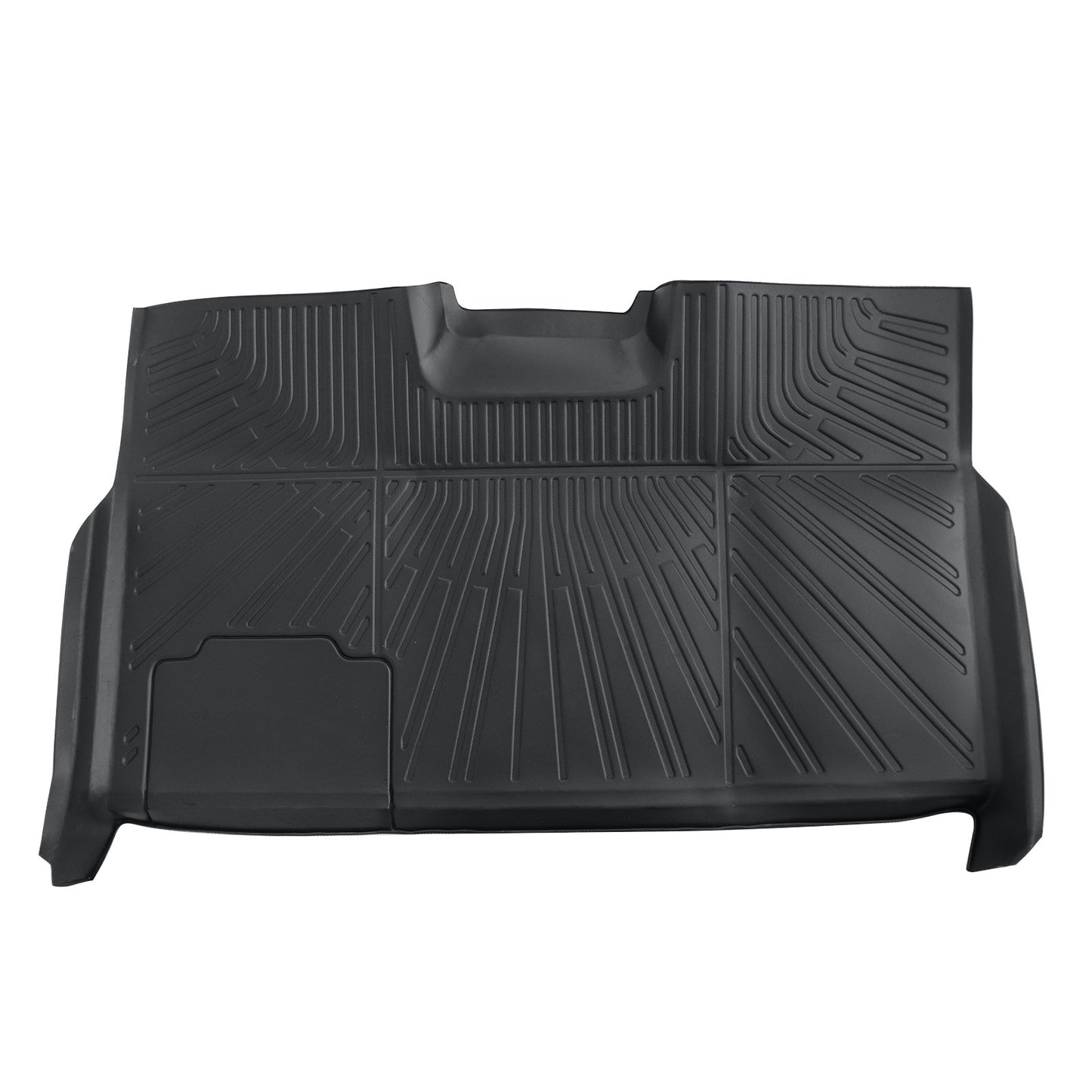 Floor Mats Liner Set For 2010-2014 Ford F-150 Super Crew Cab Front & Rear Black