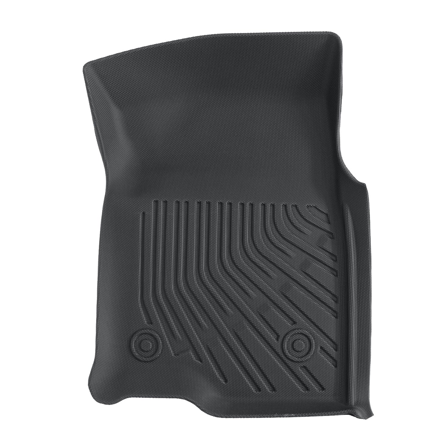 1stRow Floor Mats Liner TPE For 2019-2025 Chevy Silverado 1500/2500/3500 HD 2Pcs