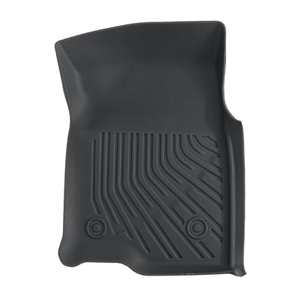 1stRow Floor Mats Liner TPE For 2019-2025 Chevy Silverado 1500/2500/3500 HD 2Pcs