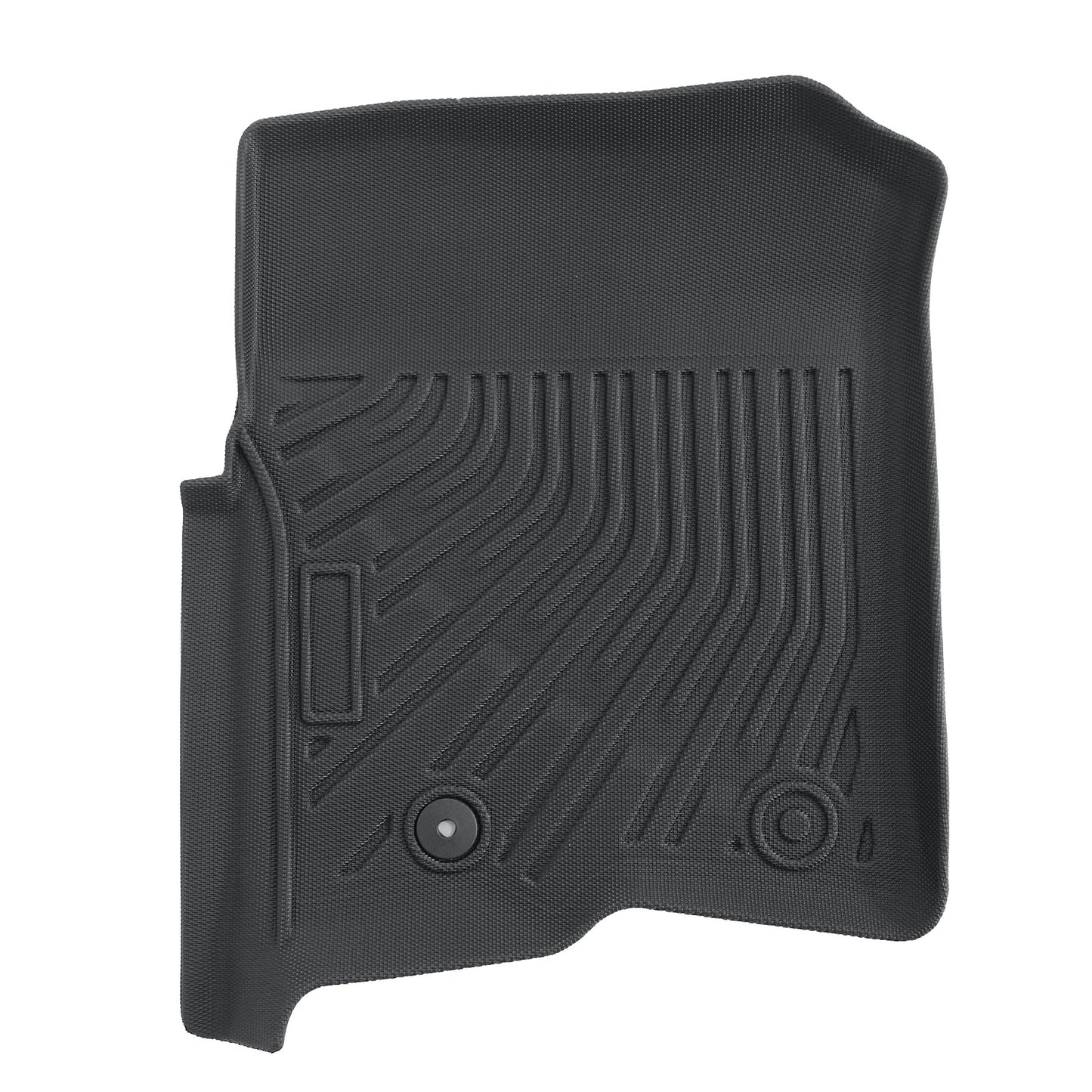 Floor Mats Liner Set For 2004-2008 Ford F-150 Super Crew Cab Front & Rear Black