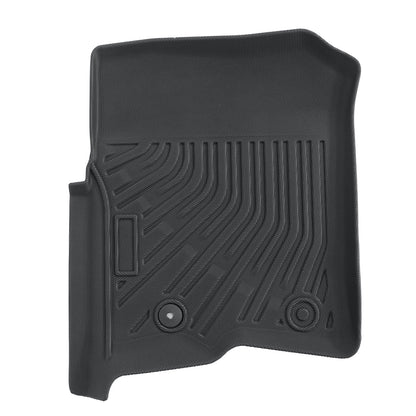 Floor Mats Liner Set For 2004-2008 Ford F-150 Super Crew Cab Front & Rear Black