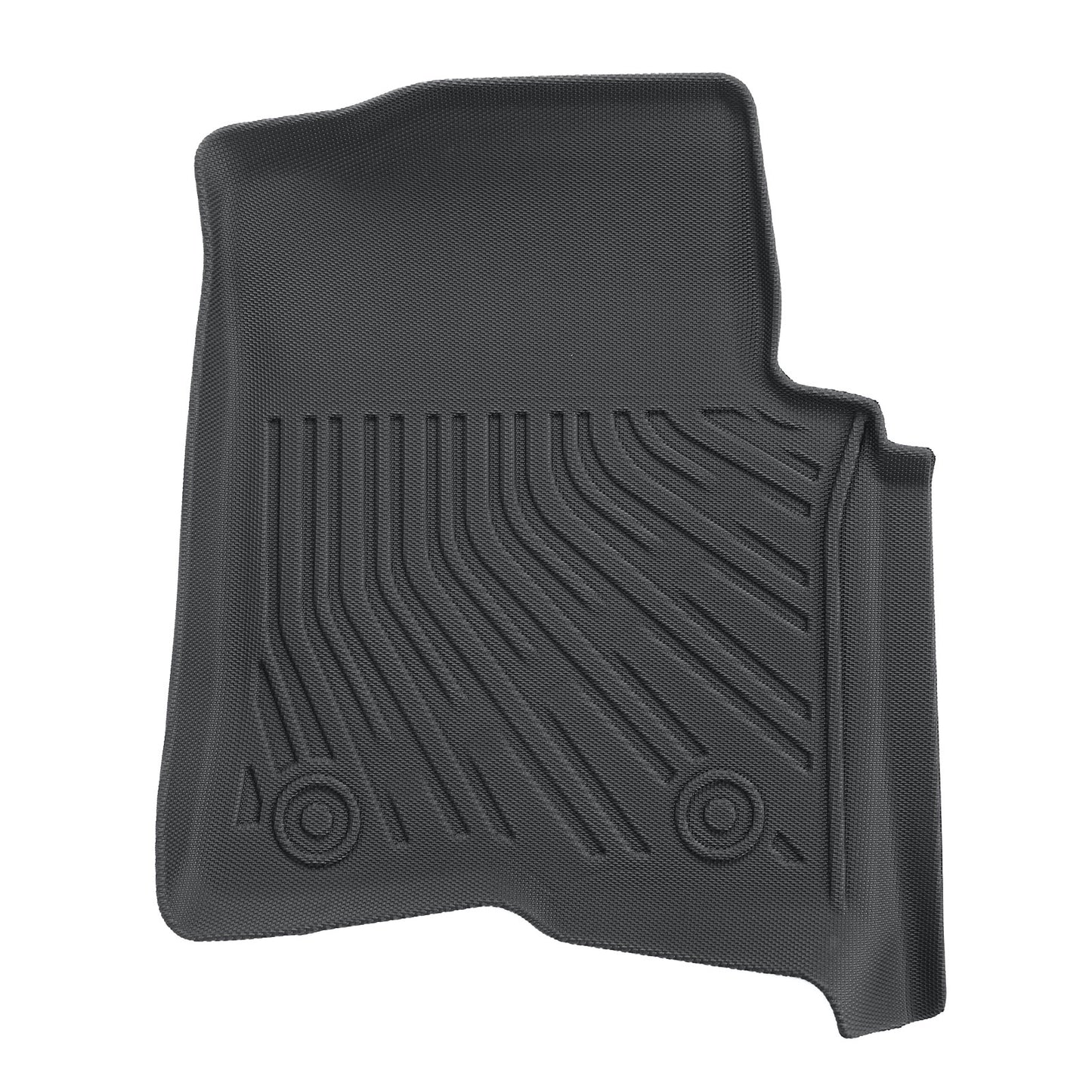Floor Mats Liner Set For 2004-2008 Ford F-150 Super Crew Cab Front & Rear Black