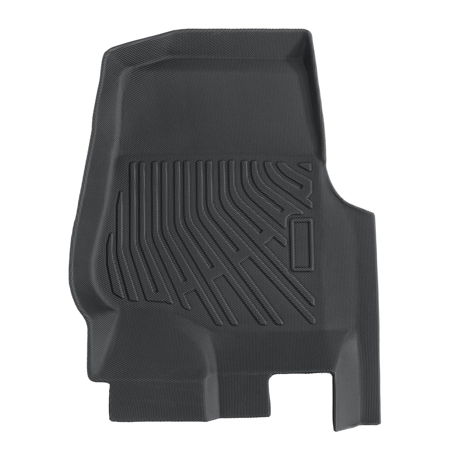 Front Floor Mats Liner Set TPE For 2015-2025 Ford F-150 Extended Cab/Crew Cab