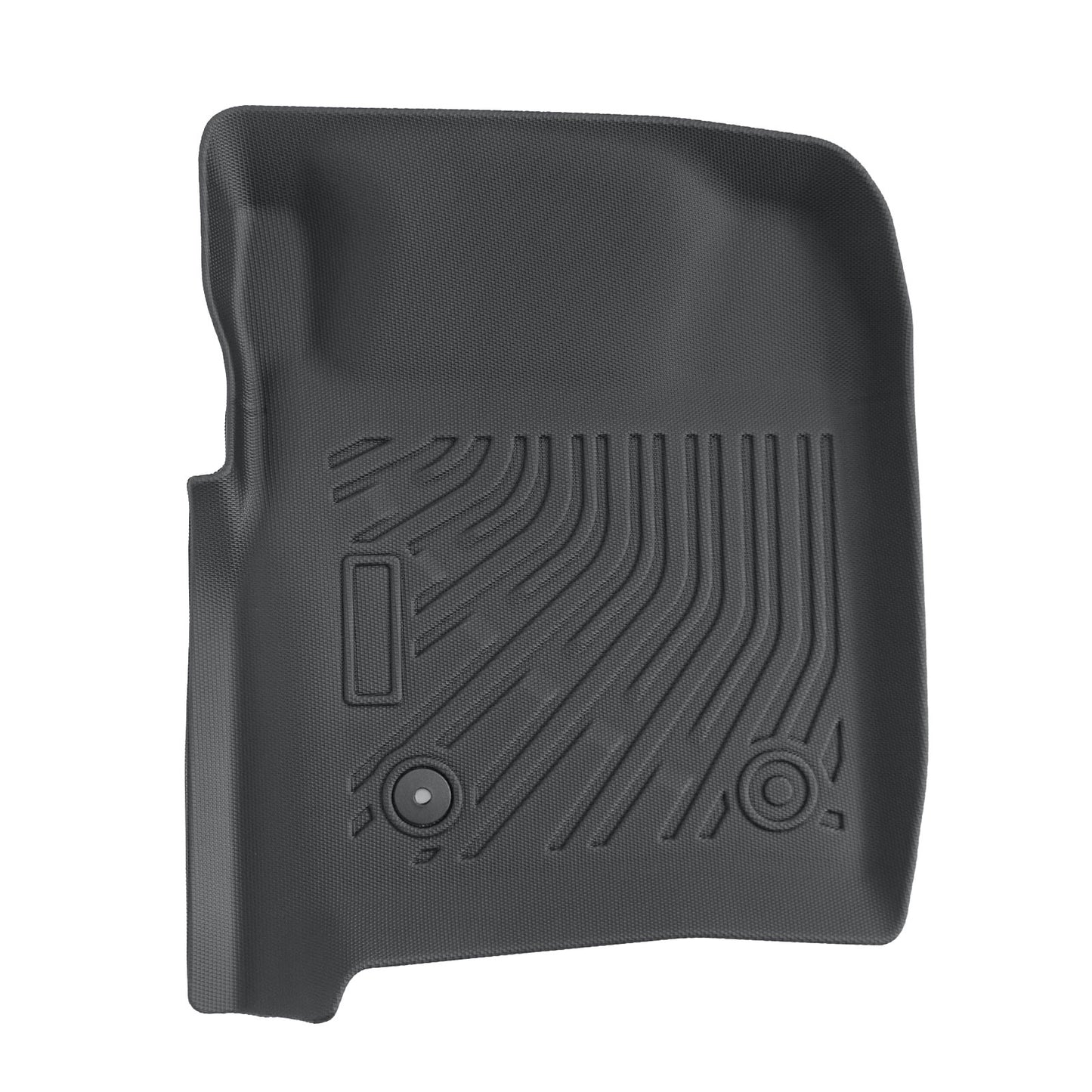 Floor Mats Liner For 1999-2007 Ford F-250 350 450 Super Duty Front & Rear Black