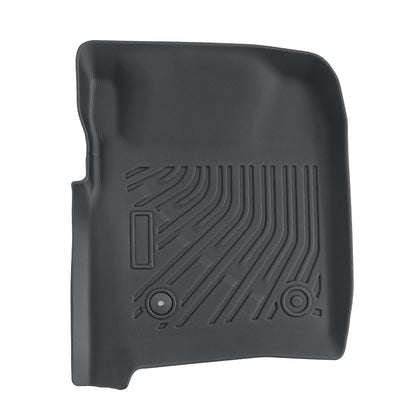 Floor Mats Liner For 1999-2007 Ford F-250 350 450 Super Duty Front & Rear Black
