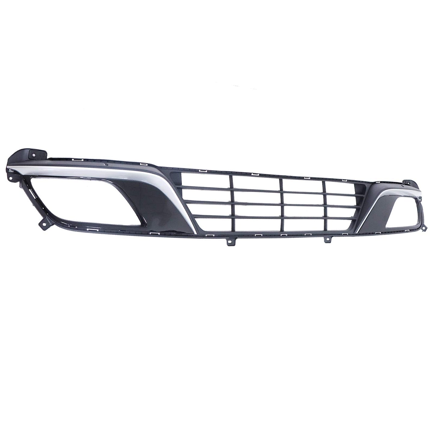 Fits 2017 2018 2019 Kia Niro 86560G5000 Bumper Cover Grille Front Black / Gray