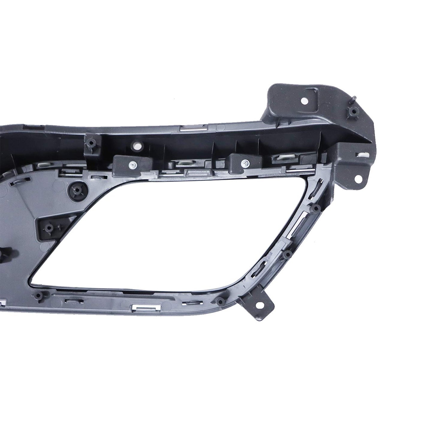 Fits 2017 2018 2019 Kia Niro 86560G5000 Bumper Cover Grille Front Black / Gray