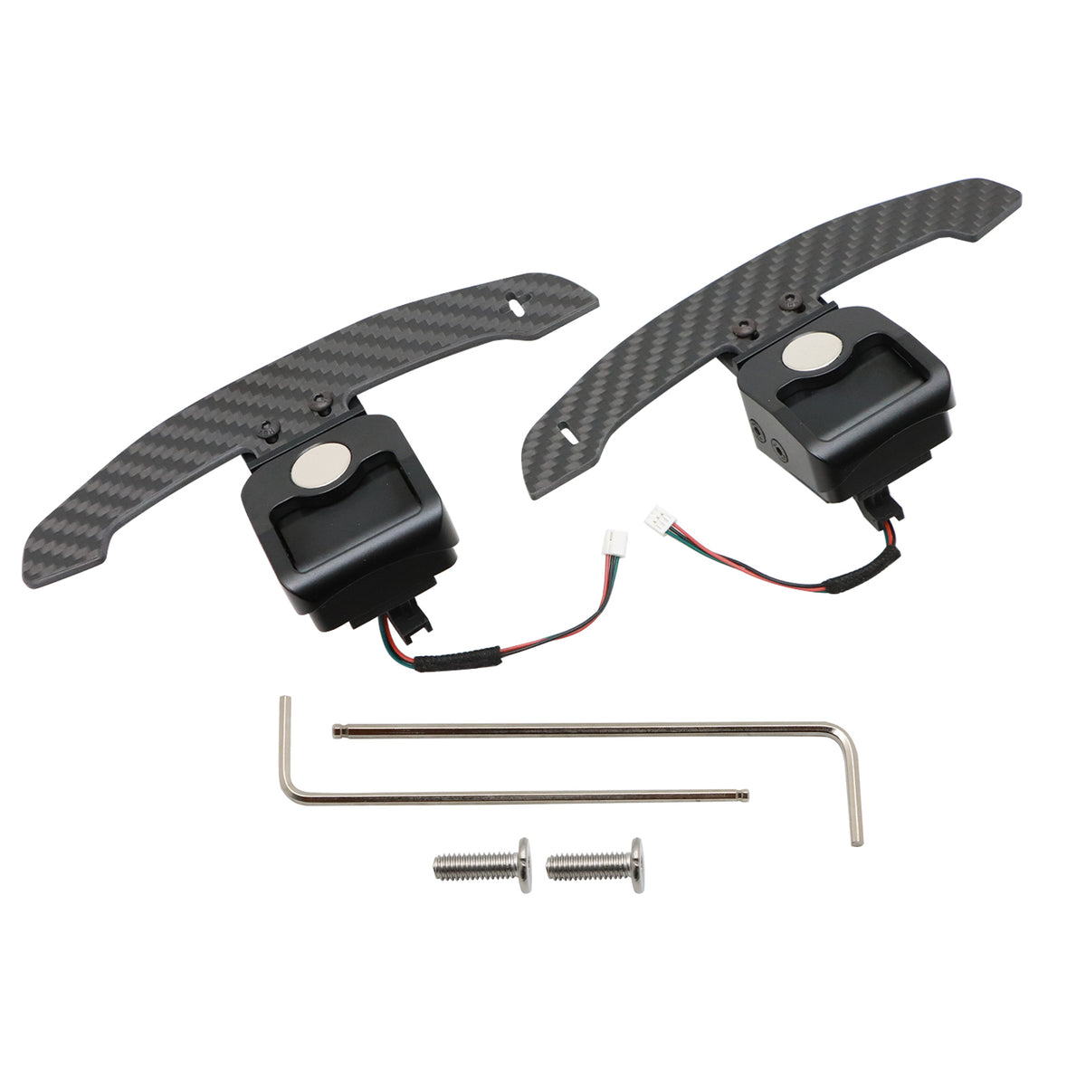 For Audi B9 B9.5 S1 S2 S3 S4 S5 SQ5 Magnetic Carbon Fiber Paddle Shifter