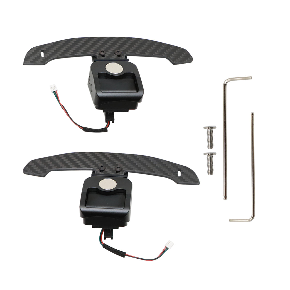 For Audi B9 B9.5 S1 S2 S3 S4 S5 SQ5 Magnetic Carbon Fiber Paddle Shifter