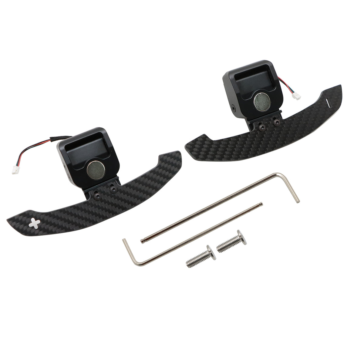 For Audi B9 B9.5 S1 S2 S3 S4 S5 SQ5 Magnetic Carbon Fiber Paddle Shifter