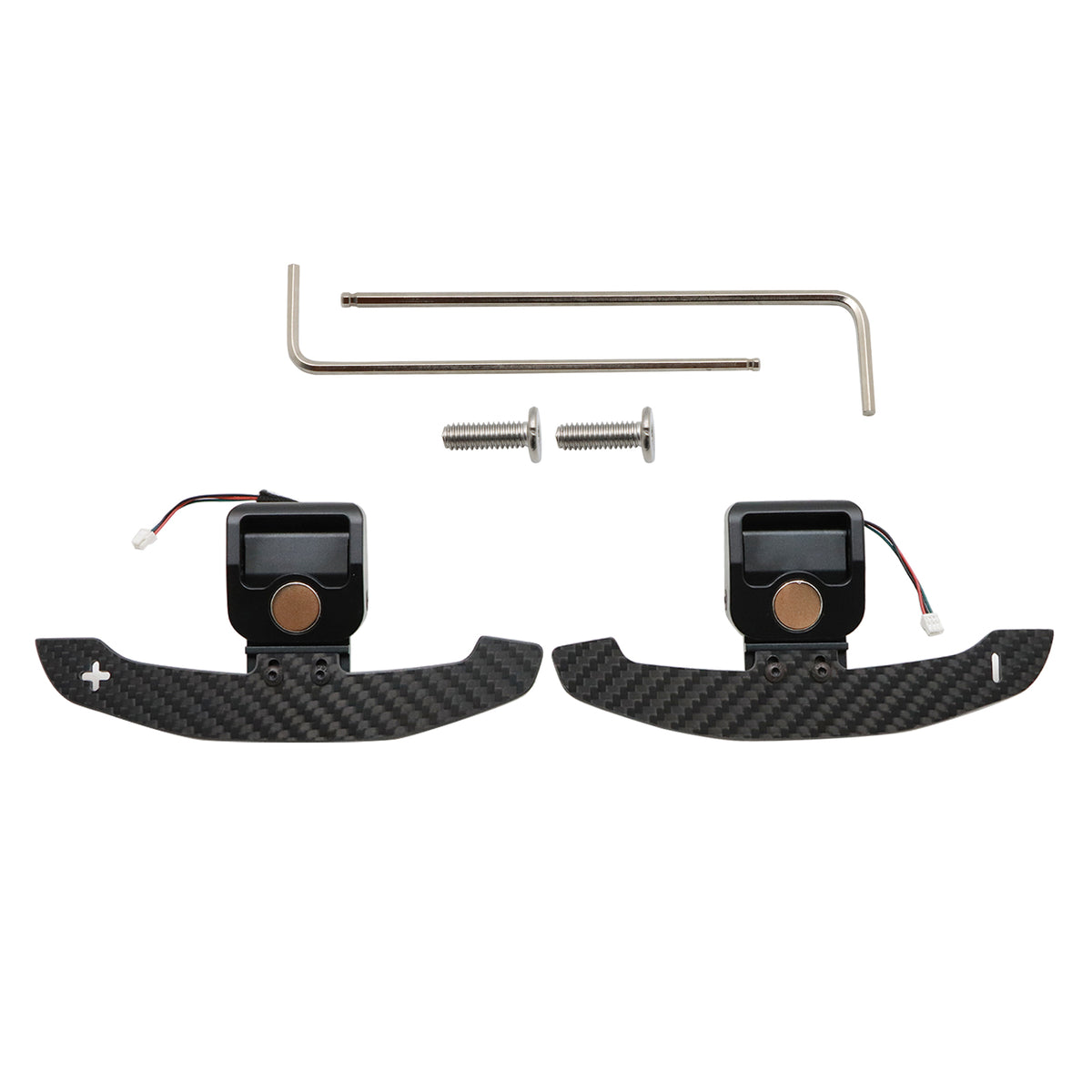 For Audi B9 B9.5 S1 S2 S3 S4 S5 SQ5 Magnetic Carbon Fiber Paddle Shifter