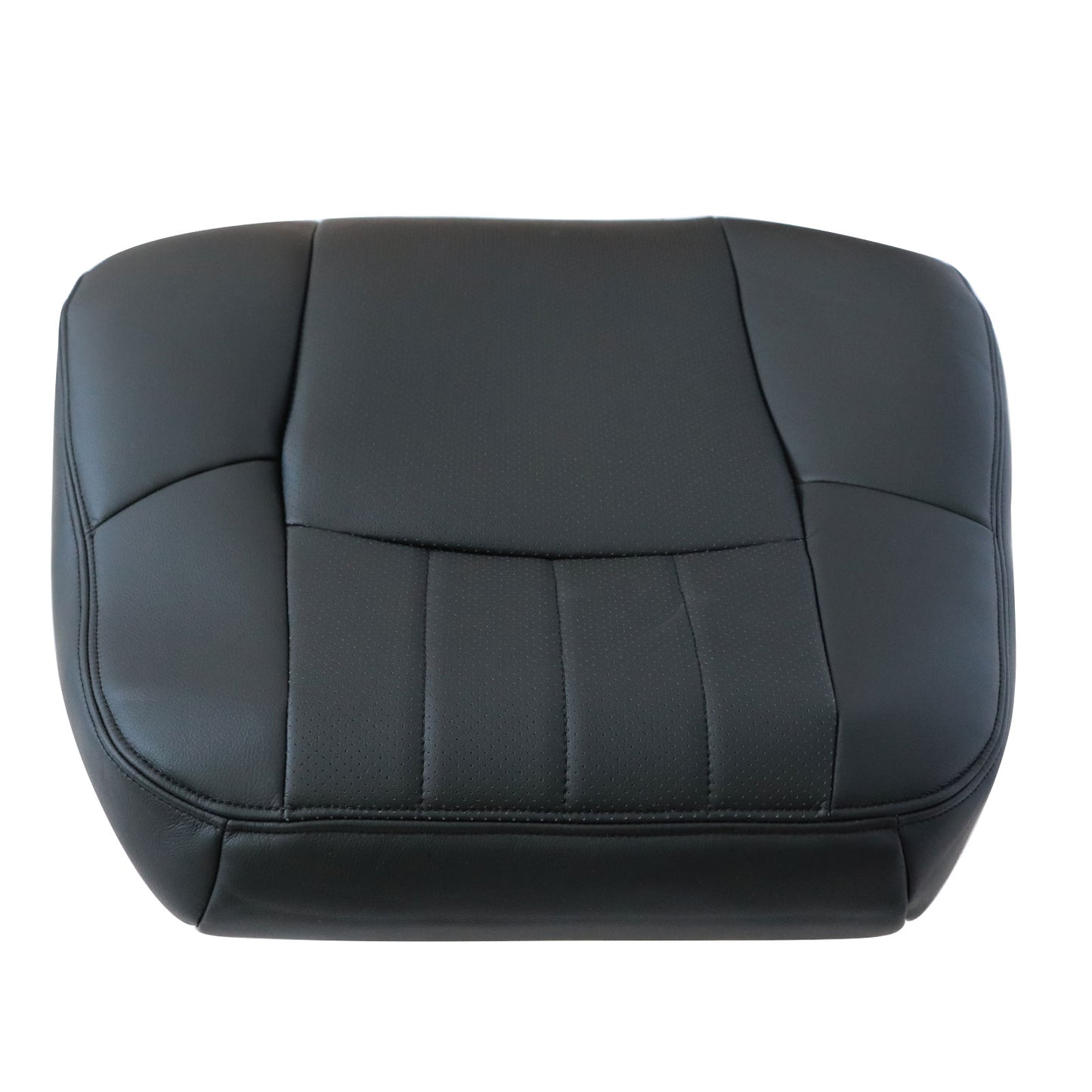 Fit For 2006 2007 Mercedes Benz C280 Luxury Driver Top Leather Seat Cover Black