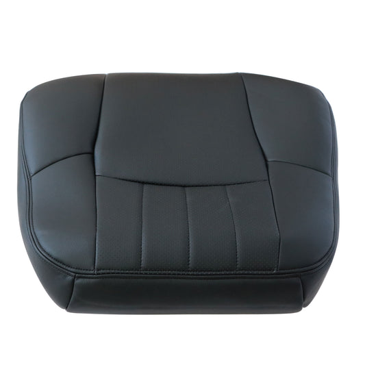 Fit For 2006 2007 Mercedes Benz C280 Luxury Driver Top Leather Seat Cover Black