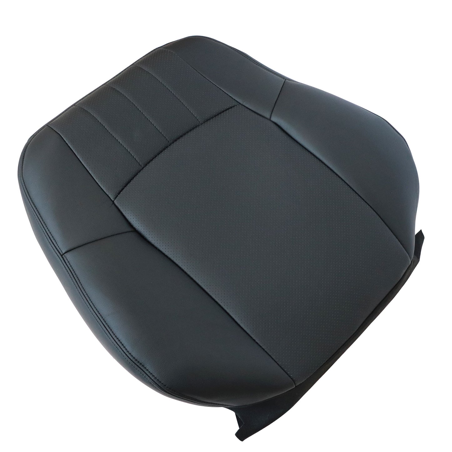 Fit For 2006 2007 Mercedes Benz C280 Luxury Driver Top Leather Seat Cover Black