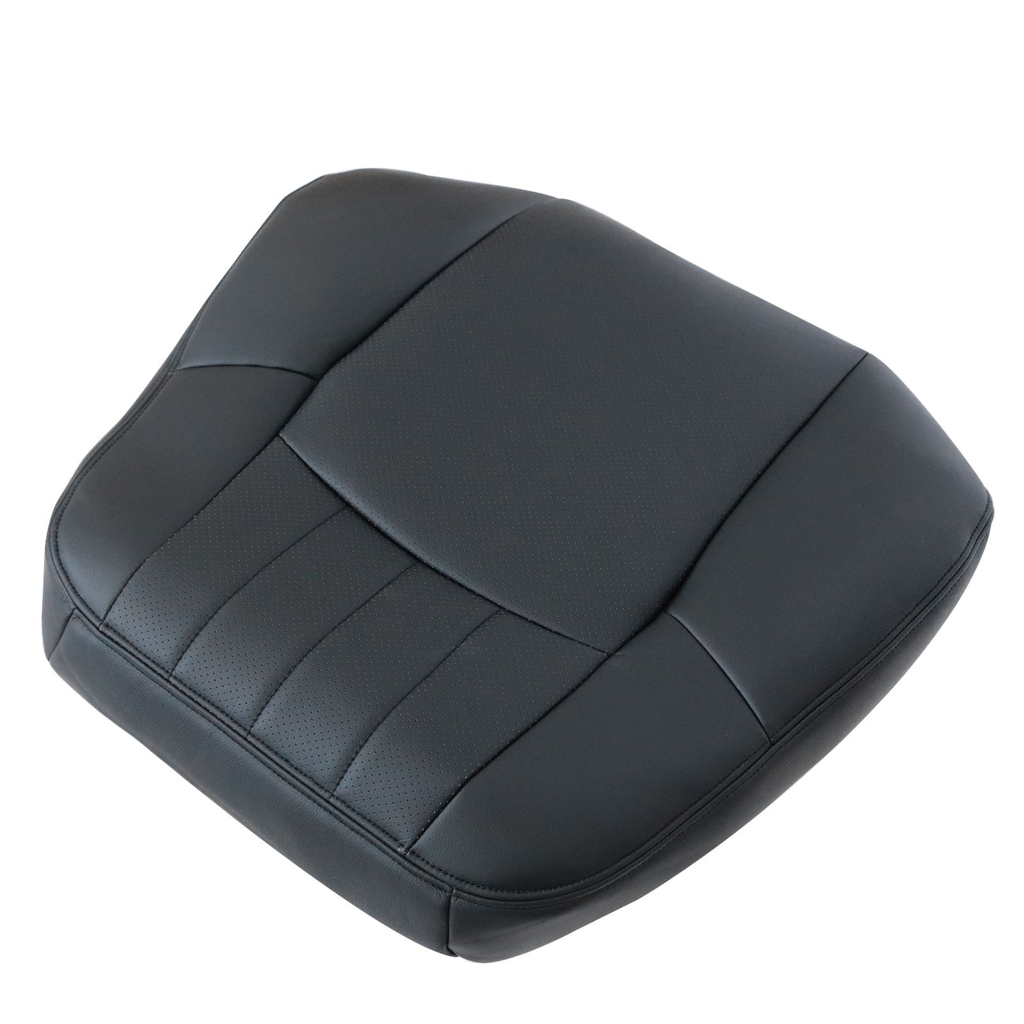 Fit For 2006 2007 Mercedes Benz C280 Luxury Driver Top Leather Seat Cover Black