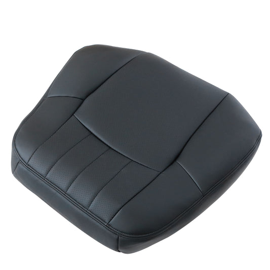 Fit For 2006 2007 Mercedes Benz C280 Luxury Driver Top Leather Seat Cover Black