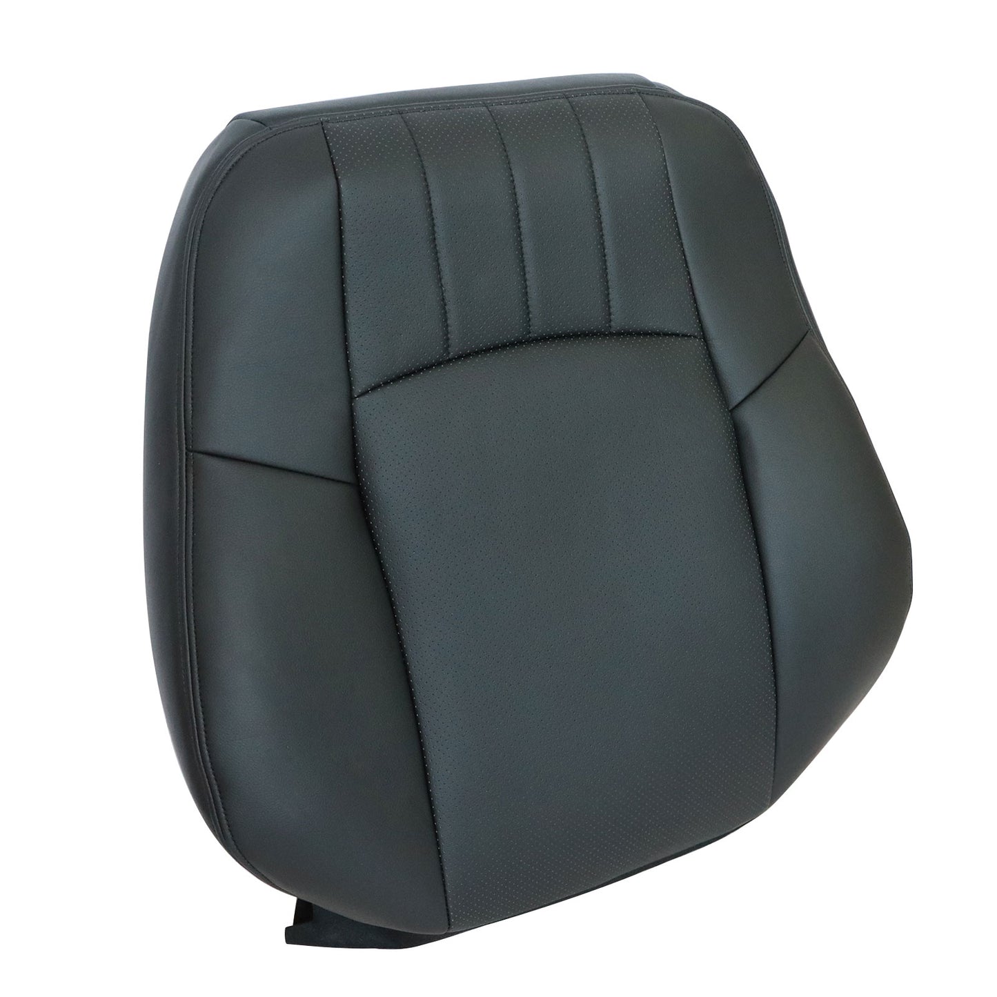 Fit For 2006 2007 Mercedes Benz C280 Luxury Driver Top Leather Seat Cover Black