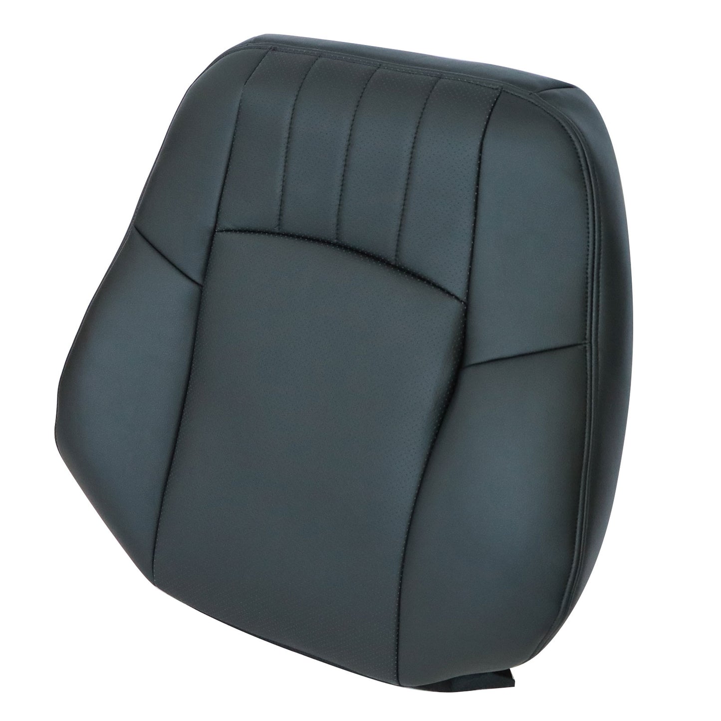 Fit For 2006 2007 Mercedes Benz C280 Luxury Driver Top Leather Seat Cover Black