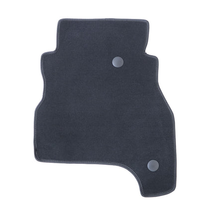 For 2020-2025 Jeep Gladiator Front & Rear Velour Floor Mats Carpet Black 4PCS