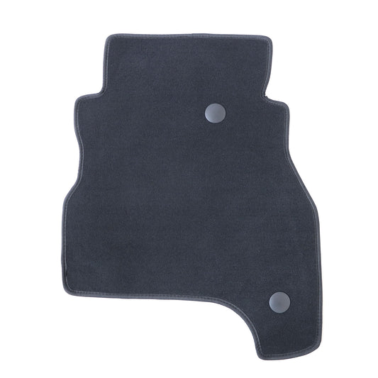 For 2020-2025 Jeep Gladiator Front & Rear Velour Floor Mats Carpet Black 4PCS