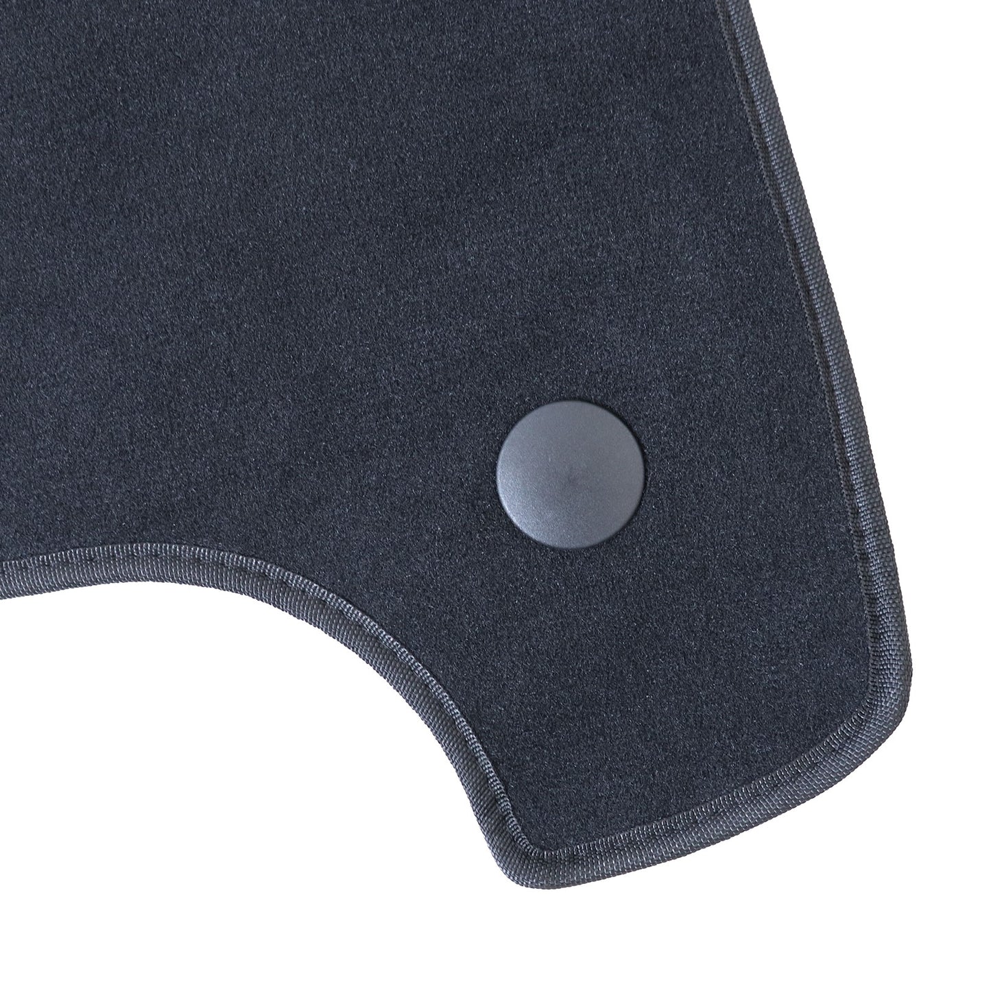 For 2020-2025 Jeep Gladiator Front & Rear Velour Floor Mats Carpet Black 4PCS