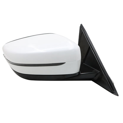 5Pins White Heated Blind Spot Mirror Right Passenger For BMW 330i 330e 2019-2023